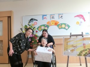 敬老会にて9